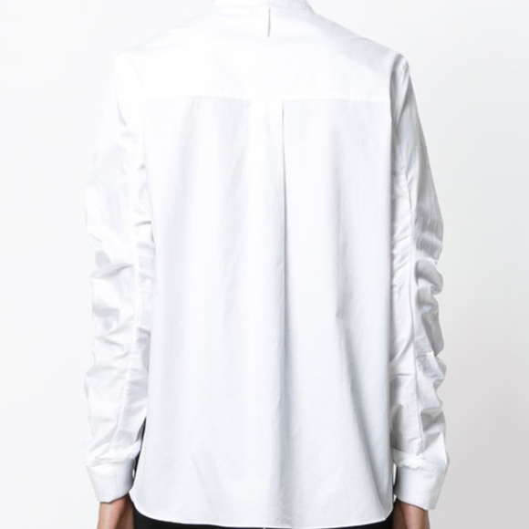 TIBI ruffle sleeve shirt Size 4 - Picture 4 of 5